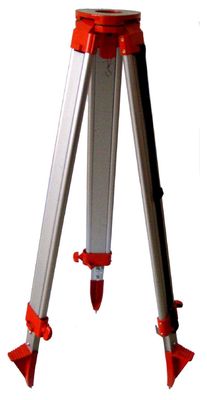 Kaki Bulat Aluminium M1N Total Station Tripod Stand