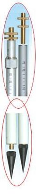 Screw Clamping APP3.6MBS 148cm Survey Prism Pole