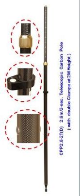 Tiang Hitam Carbon Fiber CPP 2M-2T 2m GPS